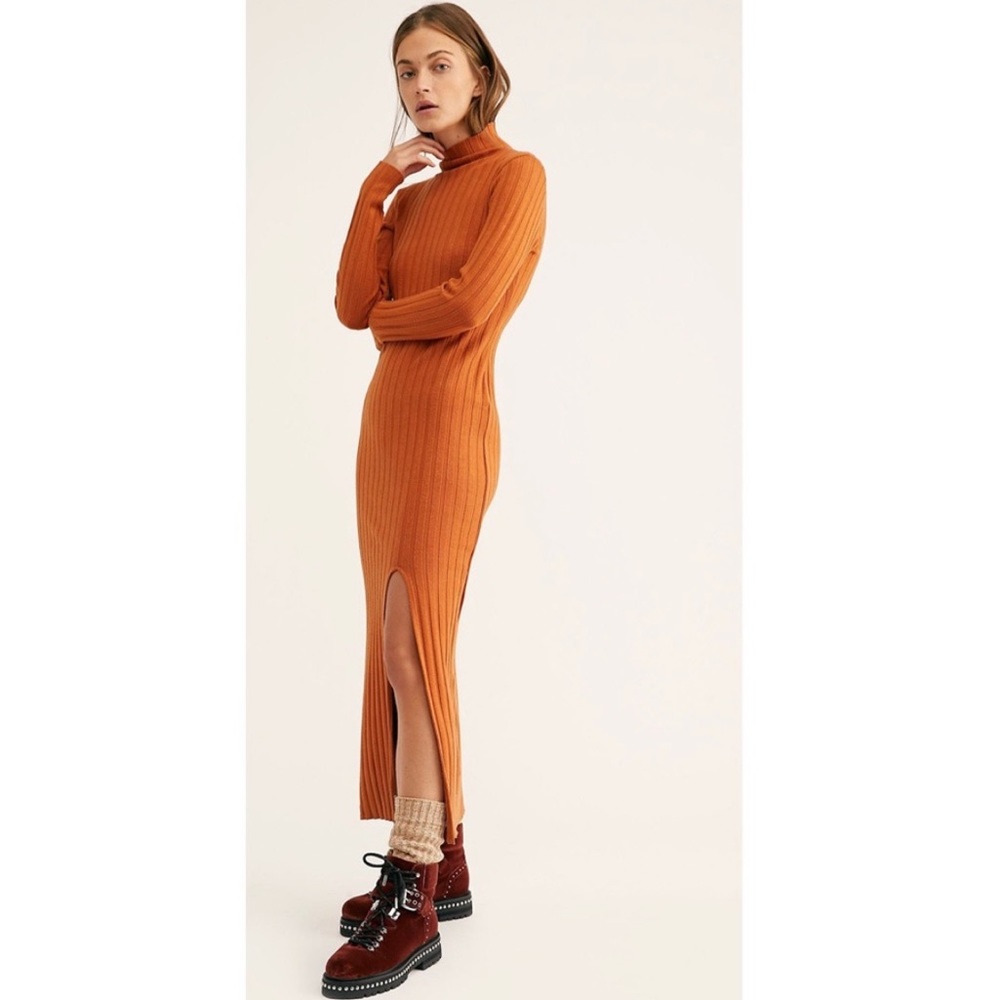 Free People Ribbed Dress